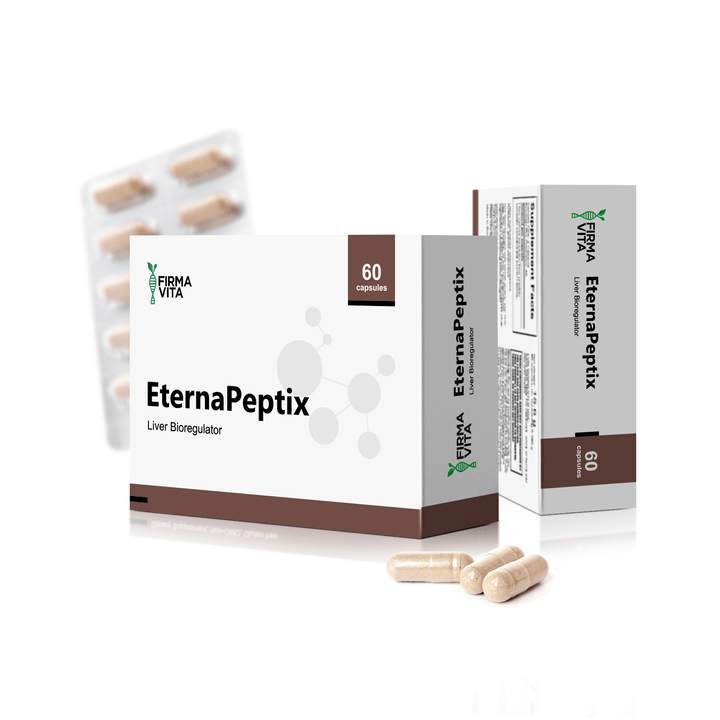 EternaPeptix A-7 liver peptide bioregulator with Svetinorm