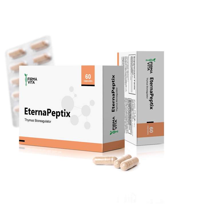 EternaPeptix A-6 thymus peptide bioregulator with Vladonix