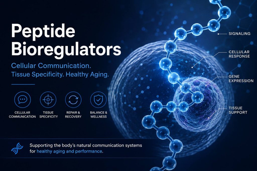 How Peptide Bioregulators Work: Cellular Communication, Tissue Specificity & Healthy Aging